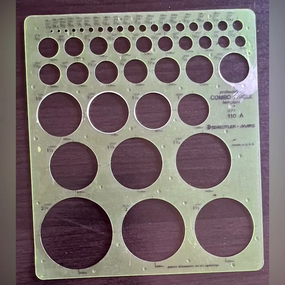 Drafting templates - Picture 3 of 4